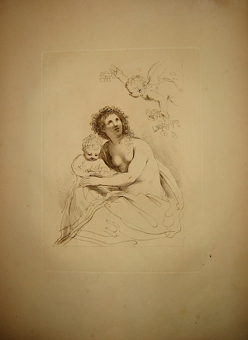 Bartolozzi Francesco (1727-1815) (Flora con due putti) 1800 ca. Londra, presso J. & J. Boydell 